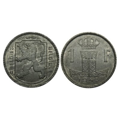 1 Franc - Léopold III BELGIE-BELGIQUE 1943