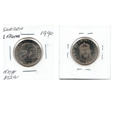 1 Krone Sweden 1990