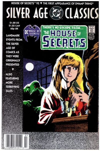 DC 1992 Silver Age Classics: House of Secrets #92, Comic Book