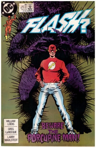 The Flash Vol 2 #26, released in May 1989.