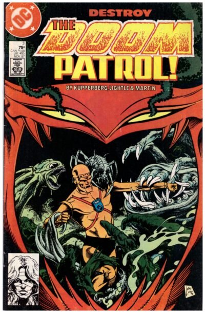 Doom patrol #2 F +1987 DC comic Robotman