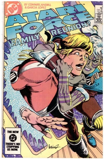 Atari Force #4 1984 Family Reunion Dart returns home DC Comic