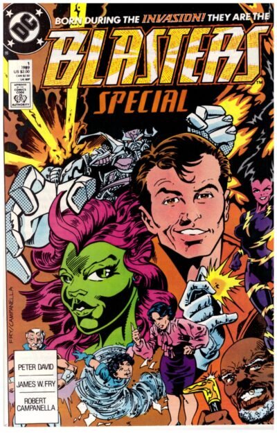 Blasters Special #1, a comic book published by DC Comics in 1989.
