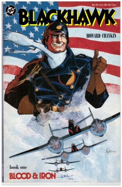 Blackhawk: Blood and Iron #1, a comic book published by DC Comics in 1987.