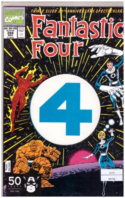 Fantastic Four #358, published by Marvel Comics in November 1991.