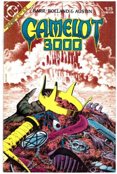 CAMELOT 3000 #12 (VF-NM) 1985 Maxi Series DC COMICS