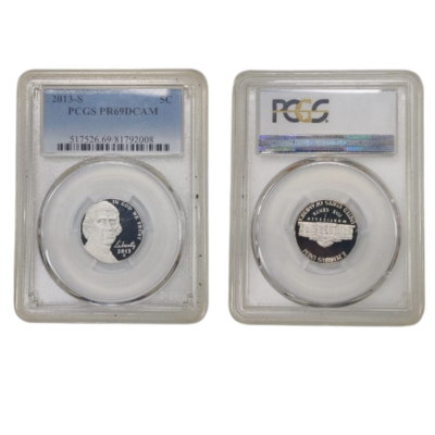 5 Cents Jefferson Nickel S San Francisco United State Of America 2013 PCGS Certified 5C