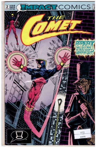 The Comet #2,  published by DC Comics under their Impact Comics imprint in 1991.