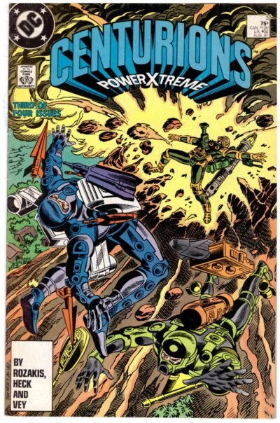 Centurions #3 from DC Comics, published in 1987.