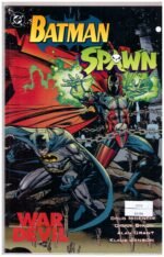 Batman Spawn War Devil High Grade NM Newsstand DC 1994 Klaus Janson Cover