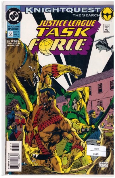 Justice League Task Force #6, published by DC Comics in November 1993.