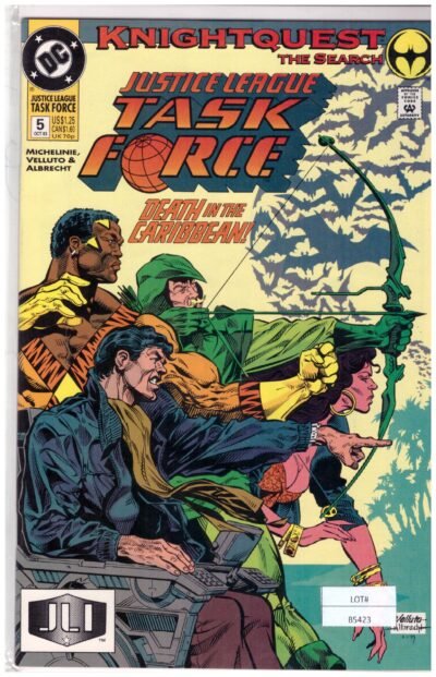 Justice League Task Force #5 from DC Comics, published in October 1993.