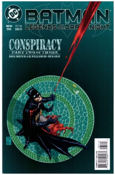 Batman: Legends of the Dark Knight #87, published by DC Comics in October 1996.