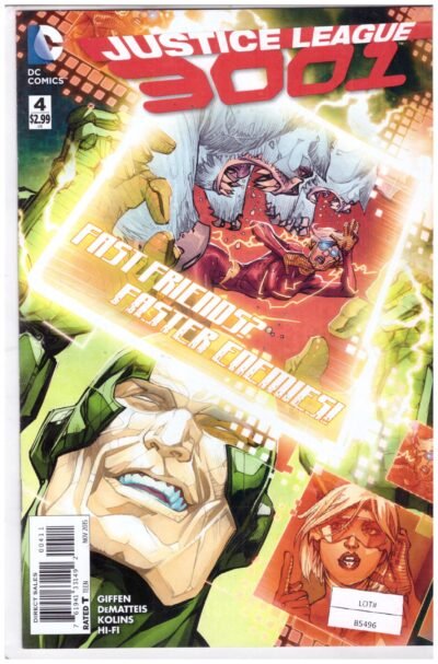 Justice League 3001 #4.It was published in November 2015 by DC Comics.