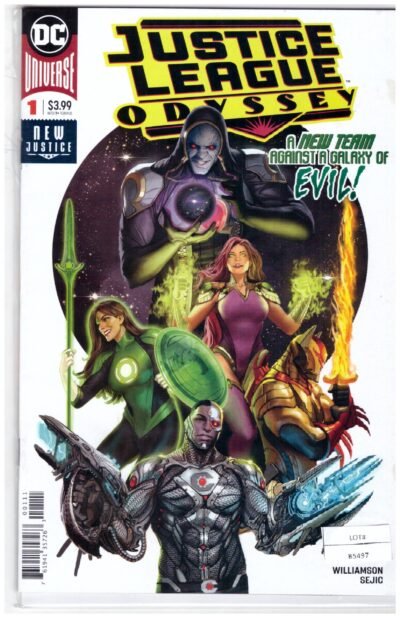 Justice League Odyssey #1, written by Joshua Williamson with art by Stjepan Sejic.