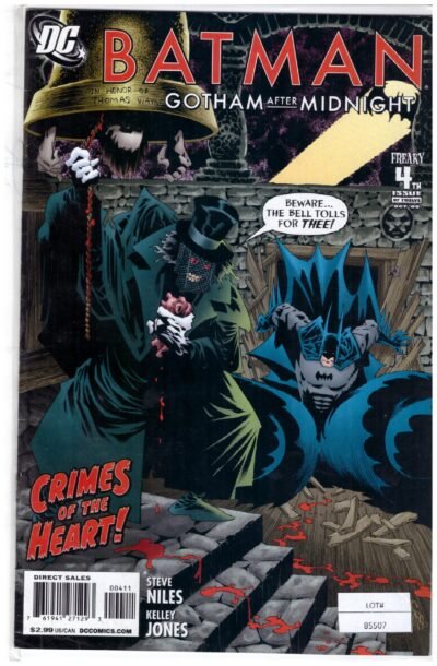 Batman: Gotham After Midnight #4, published by DC Comics in October 2008.