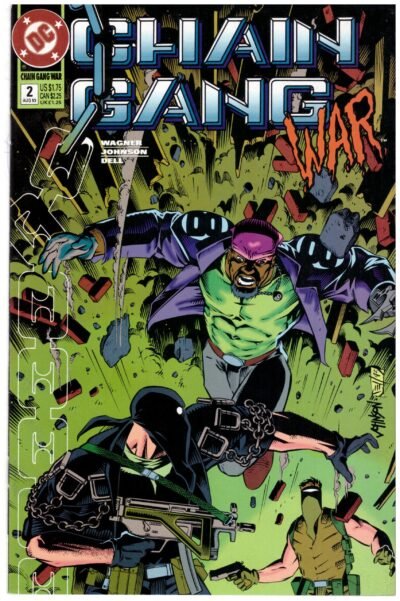 Chain Gang War #2, published by DC Comics in 1993.