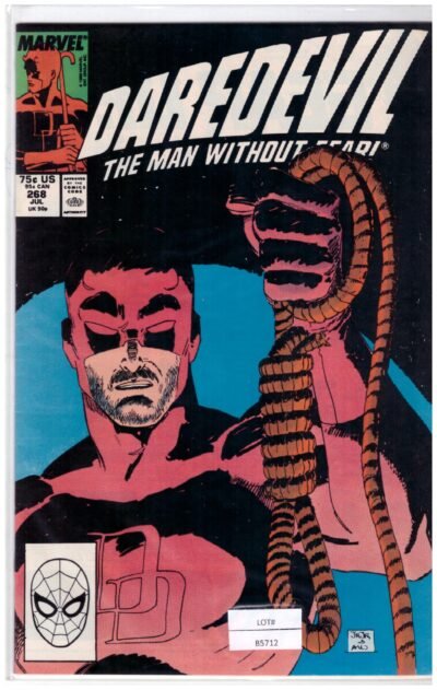 Daredevil #268, published by Marvel Comics in July 1989.