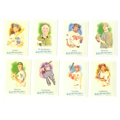 Allen & Ginter's Topps Baseball Card Collection #4 (46 Items) Collectors Choice Cabrera, DeJesus, Suzuki, Peavy & Tejada