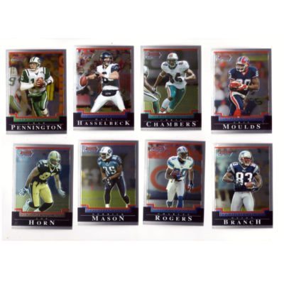 NFL Football Card Collection #2 (17 Cards) Eric Moulds, Deion Branch, Chris Chambers, Charles Rogers & Matt Hasselbeck etc.