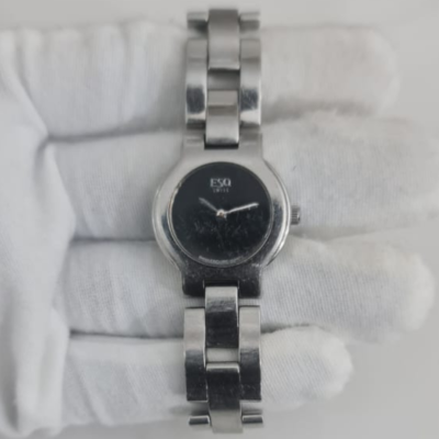 ESQ Esquire 100556 Stainless Steel Back Swiss Movement Ladies Wristwatch