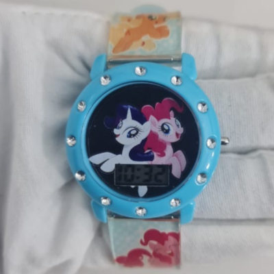 Pony Movie MLP40004JC Accutime Plastic Caseback Wristwatch (Kids Watch)