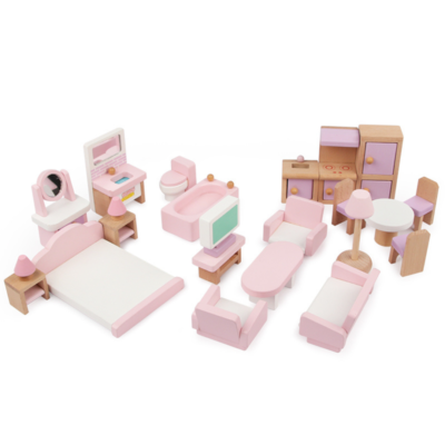 Small Furniture Toy Set (Wooden Toys)