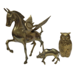 VINTAGE-ART-DECO-SOLID-BRASS-ANIMAL-FIGURES-STATUES-OWL-BULL-PEGASUS-RARE-1.png