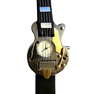 ZX Silver Metallic Guitar Watch