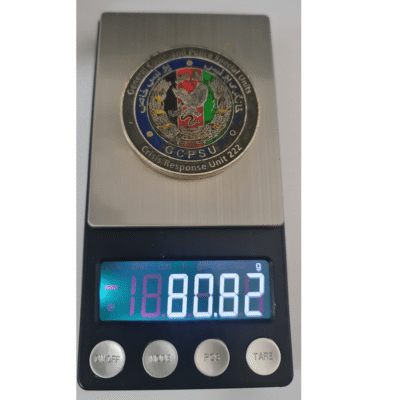 AFGHANISTAN MEDALLION SPECIAL POLICE FORCE CRISS RESPONSE UNIT 222 NATO 5X5CM