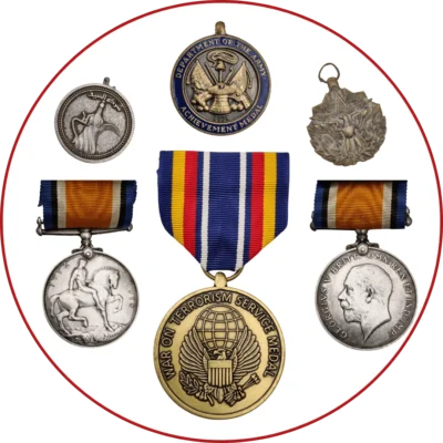 Army Medals & Shields