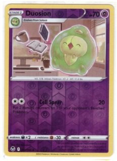 Duosion Reverse Holo 077/195 card from the Silver Tempest set.