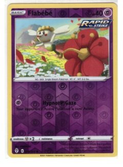Flabébé Reverse Holofoil card (071/203) from the Sword & Shield—Evolving Skies expansion.Reverse holo card