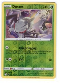 Durant reverse holo card from the Silver Tempest expansion set. card numbered 013/195.