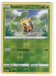 Sunkern (005/195) card from the Sword & Shield: Silver Tempest Reverse Holo