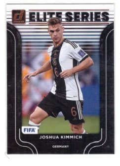 2022-2023 Panini Donruss Soccer Elite Series trading card featuring German football player Joshua Kimmich.