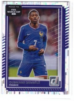 2025-26 Panini Donruss Road to FIFA World Cup set.It features Ousmane Dembélé