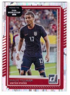 Panini Donruss Road to FIFA World Cup #27 featuring Malik Tillman.