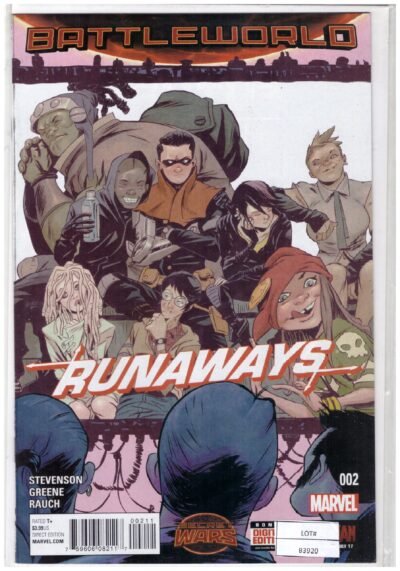 Runaways (2015) #2, a Marvel comic book from the "Secret Wars" Battleworld event.