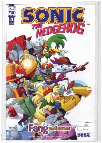 Sonic the Hedgehog: Fang the Hunter #4.