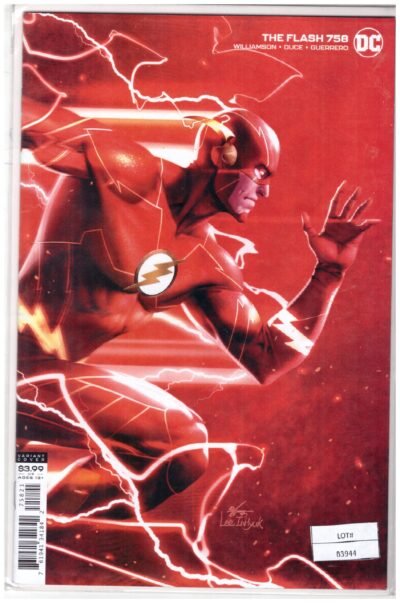 DC Comics Fine Art Print featuring The Flash #758 cover artwork by InHyuk Lee.