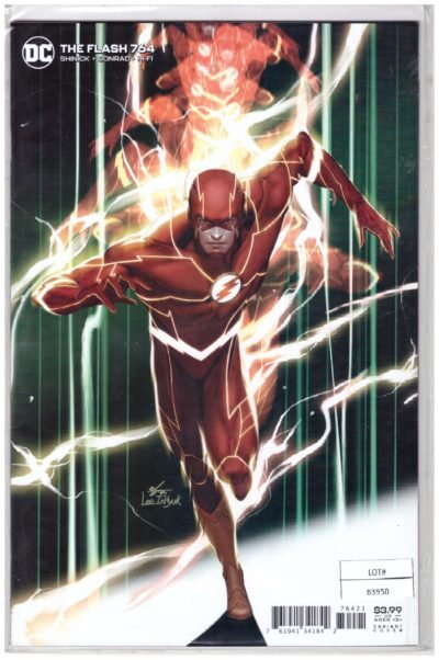 The Flash #764, featuring a variant cover illustration by artist InHyuk Lee.