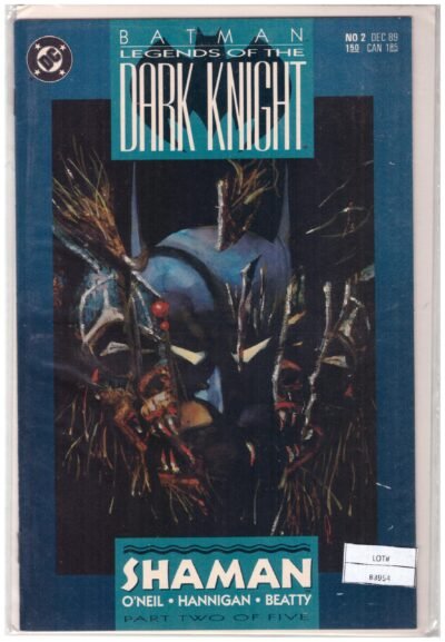 Batman: Legends of the Dark Knight #2, published by DC Comics in December 1989.