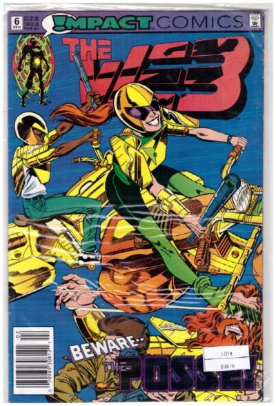 The Web #6, published in February 1992 by Impact Comics.