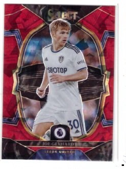 2022-23 Panini Select Premier League trading card featuring footballer Joe Gelhardt.