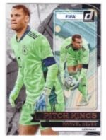 2022-23 Panini Donruss Soccer Pitch Kings card of Manuel Neuer in his Germany kit.