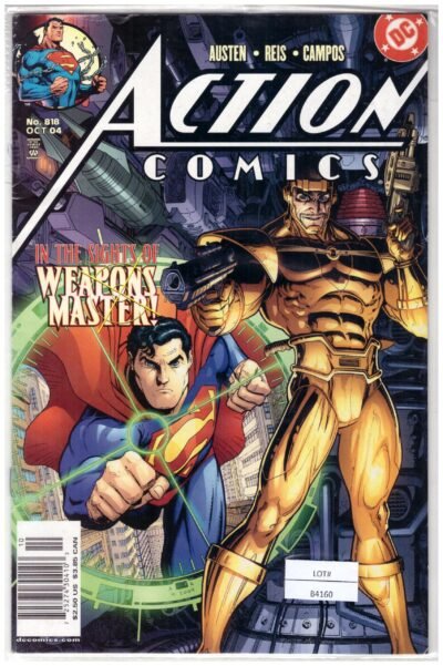 Action Comics #818, a comic book published by DC Comics in October 2004.