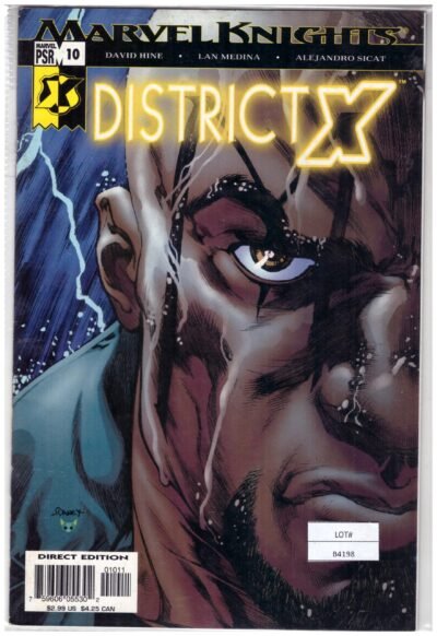 District X #10, published by Marvel Comics in April 2005.