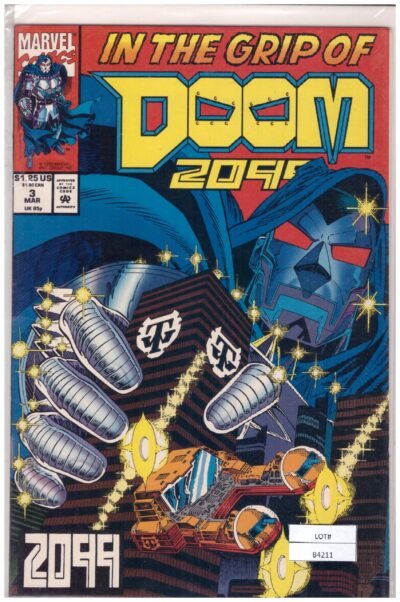 Marvel Comics "Doom 2099" #3.Cover Date: March 1993.