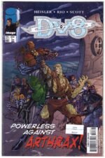 DV8 #21, titled "Arthrax!", published by DC Comics in August 1998.